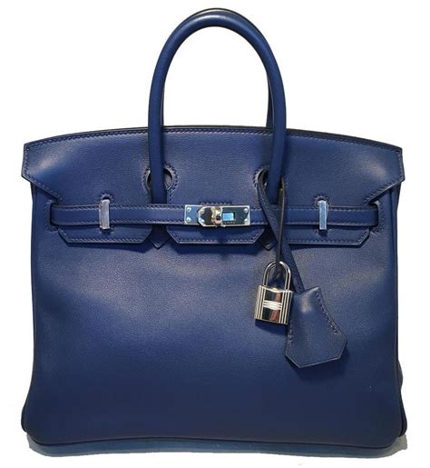 hermes blue bag|hermes bag navy blue.